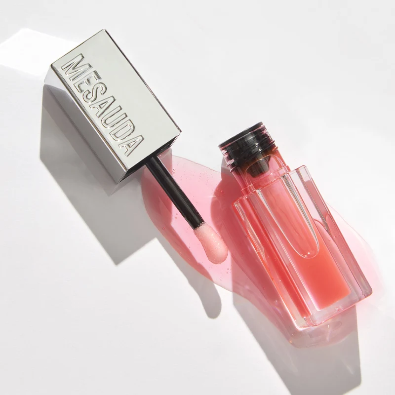 Mesauda Beauty Lipoilogy Sheer Tinted Lip Oil Peach Blossom 101 4ml - huile à lèvres nourrissante et colorée