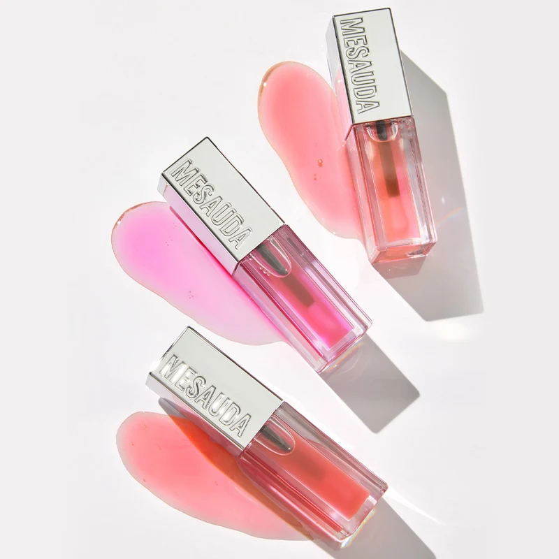 Mesauda Beauty Lipoilogy Sheer Tinted Lip Oil Peach Blossom 101 4ml - huile à lèvres nourrissante et colorée