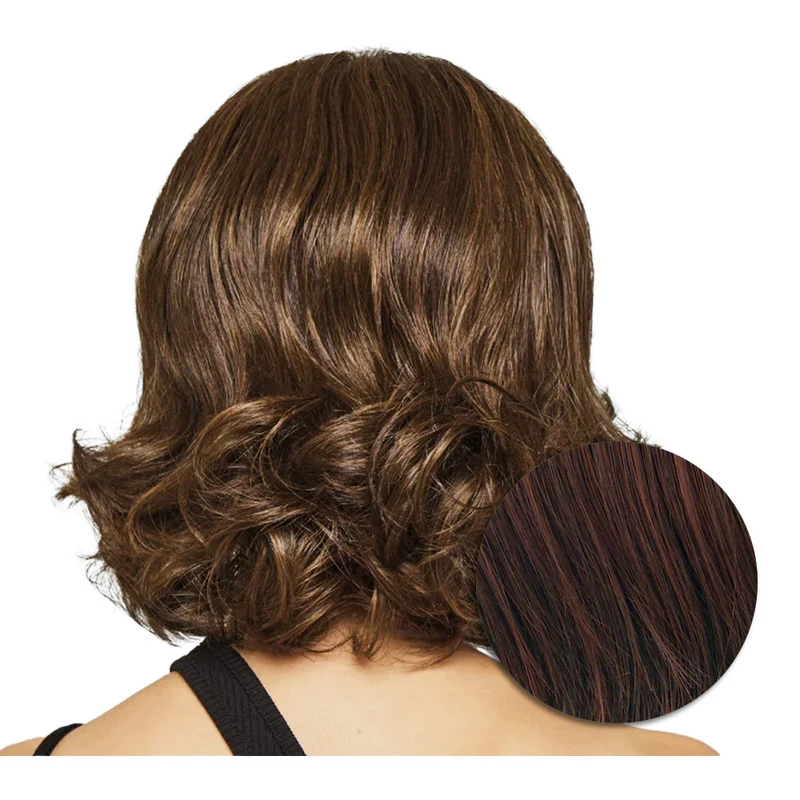 Hairdo City Chic Perruque Marron Cerise - perruque coupe courte