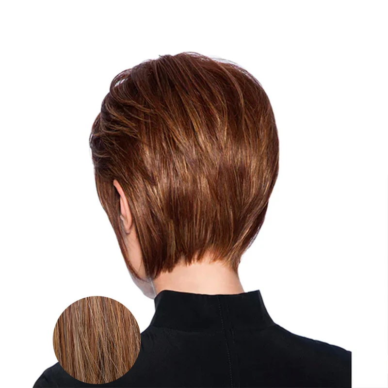 Hairdo Wispy Cut Perruque blonde cuivrée dorée à coupe courte