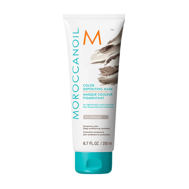 Moroccanoil Color Deposit Mask Platinum 200ml - Masque Coloré Platine
