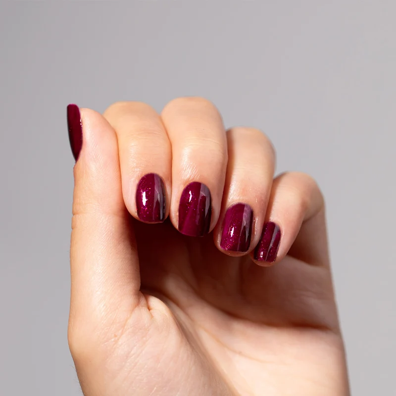 Lacqwear Gel Polish 280 Black Cherry 10ml - vernis à ongles semi-permanent