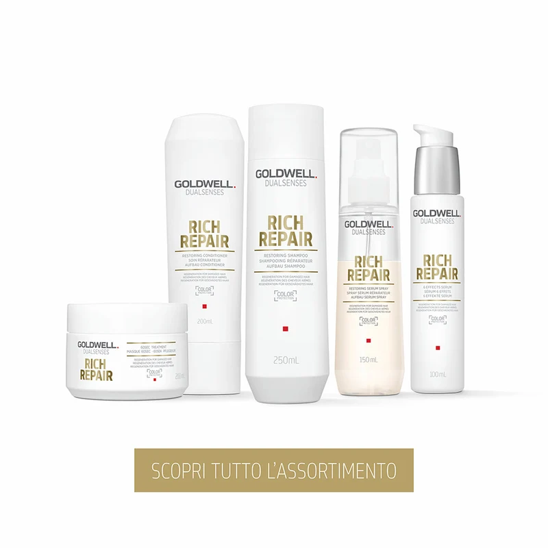 Goldwell Dualsenses Rich Repair Restoring Shampoo 250ml - shampooing pour cheveux secs ou abîmés