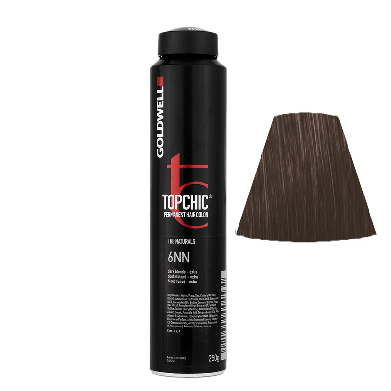 Goldwell Topchic Can 6NN Blond Foncé Extra 250gr - coloration permanente en bombe