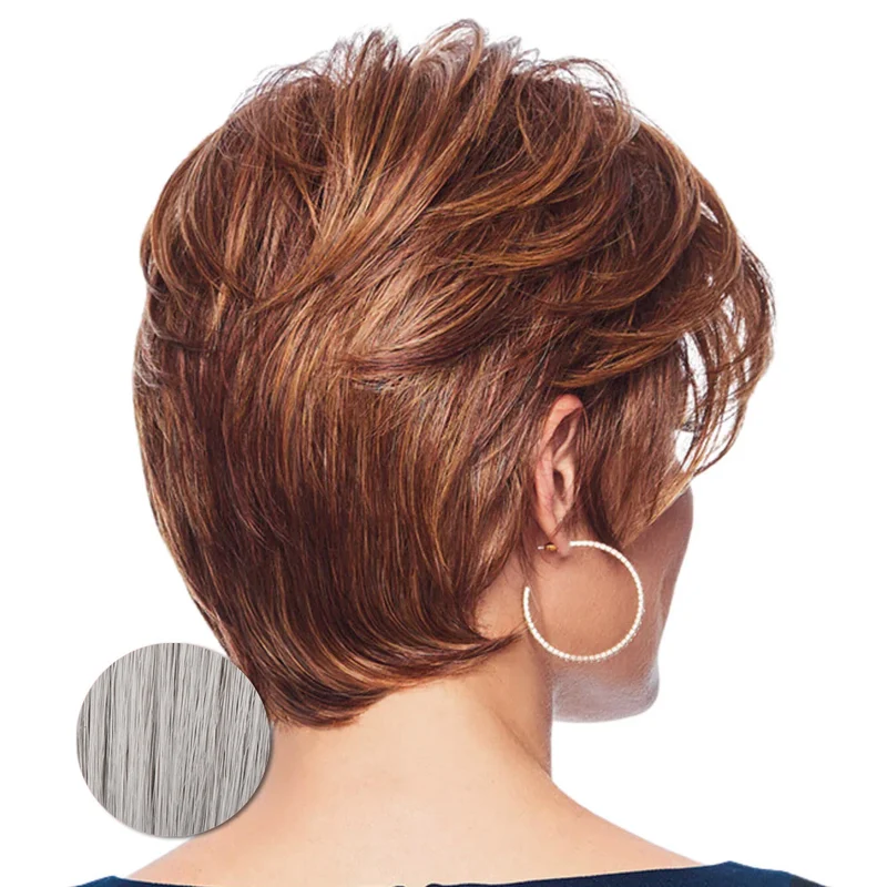 Hairdo Instant Short Cut Gris Clair - perruque coupe courte