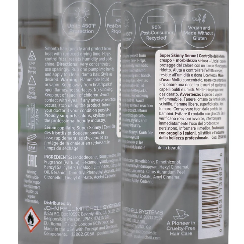 Paul Mitchell Smooth Super Skinny Serum 150ml - sérum lissant