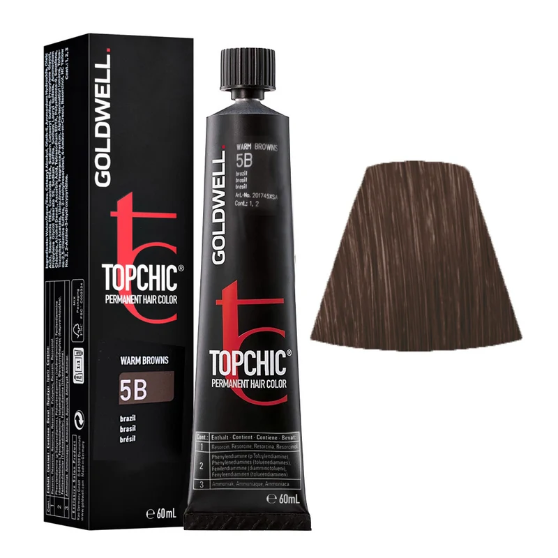 Goldwell Topchic Tube 5B Brésil 60ml - coloration permanente en tube