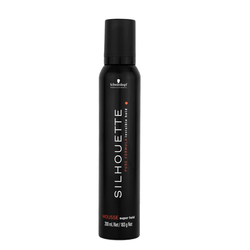 Mousse Schwarzkopf Silhouette Super Hold 200ml – mousse tenue ultra-forte