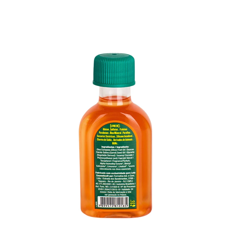 Lola From Rio Pinga Cenoura & Oliva 50ml - huile protection thermique et rayons UV