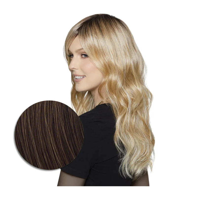 Hairdo Wavering Layers Perruque Marron Cuivre Moyen - perruque coupe longue