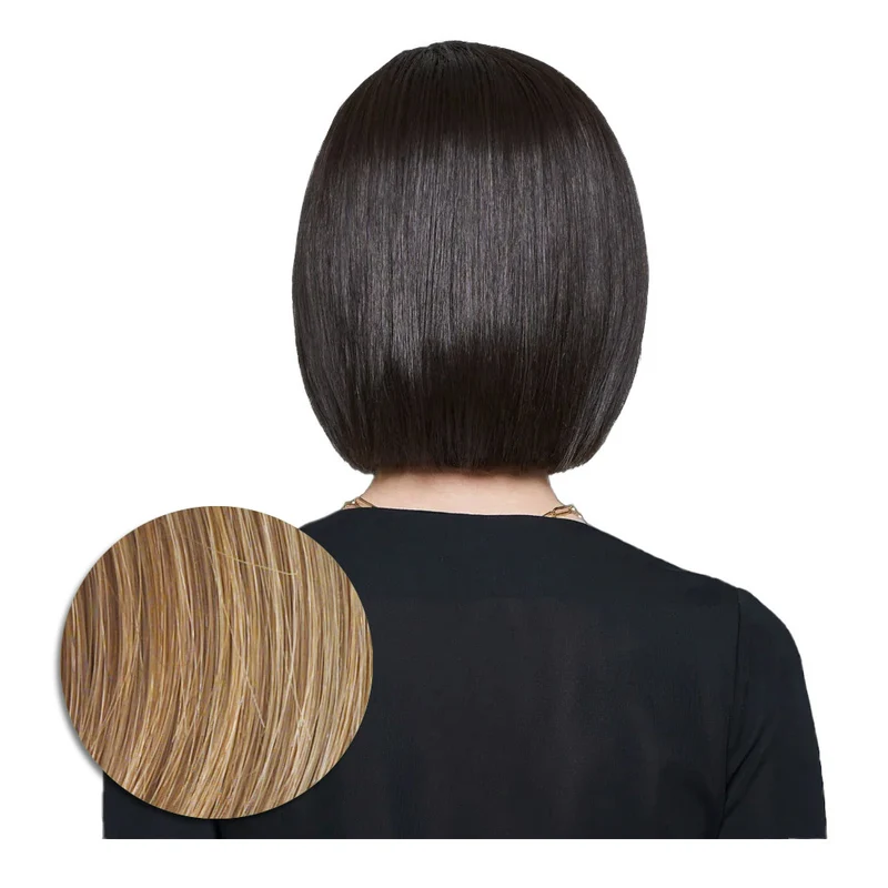 Hairdo Topper Top It Off R14/25 Blond Chaud - toupet avec clips amovibles