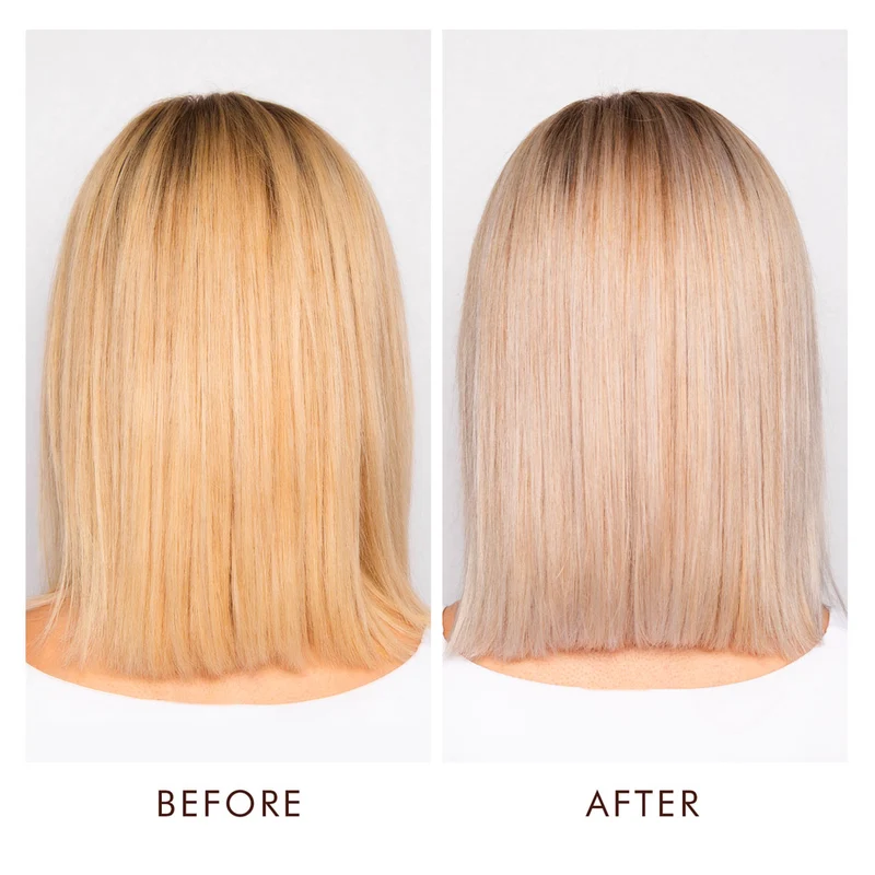 Moroccanoil Blonde Perfecting Purple Shampooing Anti - Jaune Pour Cheveux Blonds 200ml