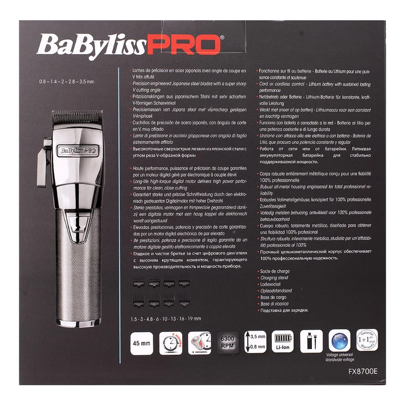 Babyliss Pro Tondeuses / Chrome FX8700E